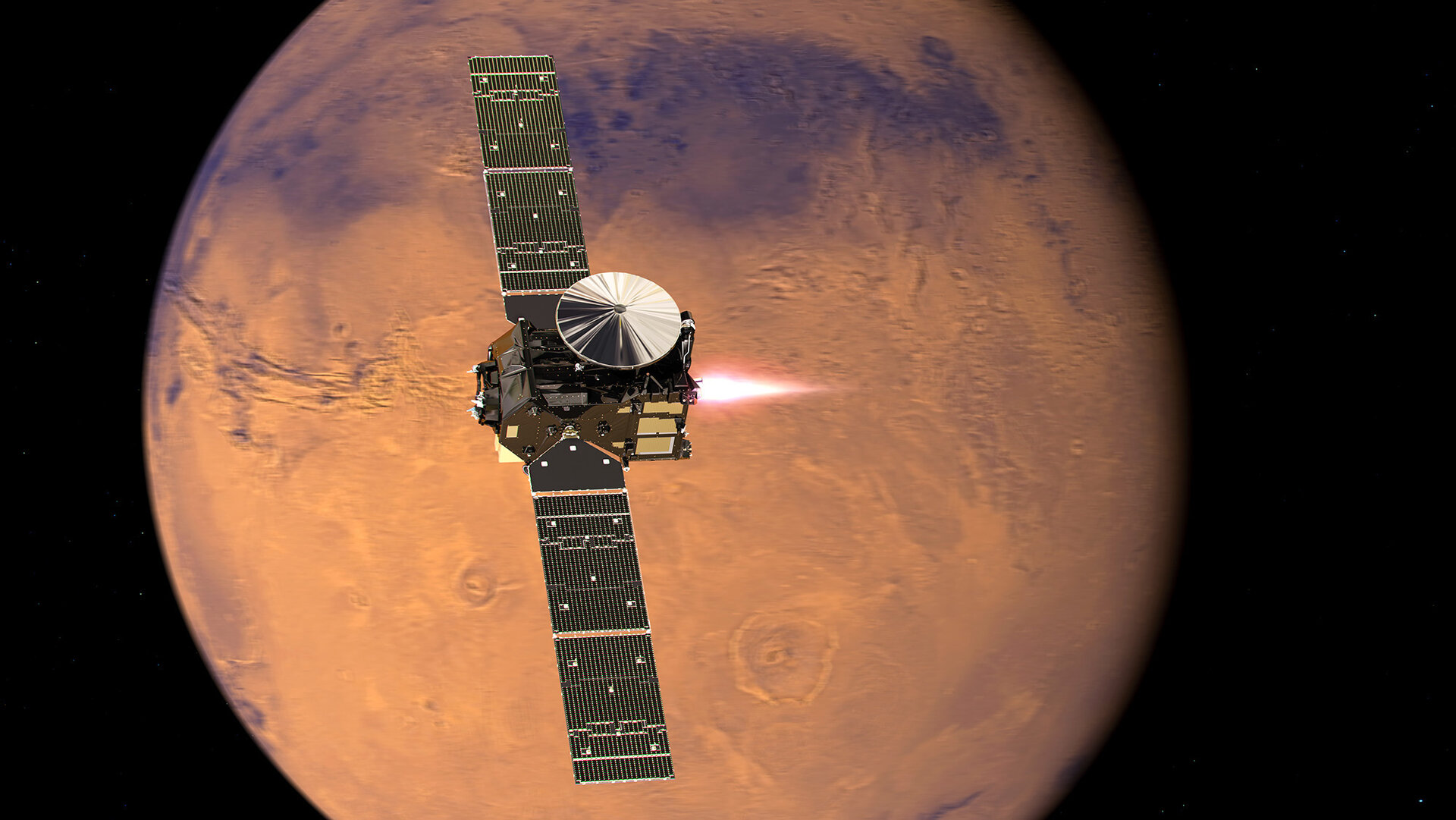 The Accidental Particle Accelerator Orbiting Mars - Eos