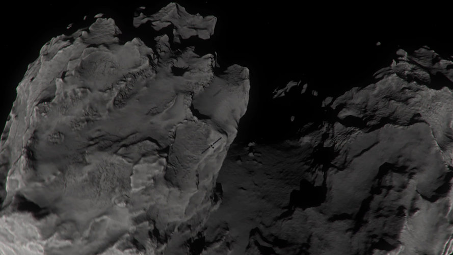 Rosetta's descent