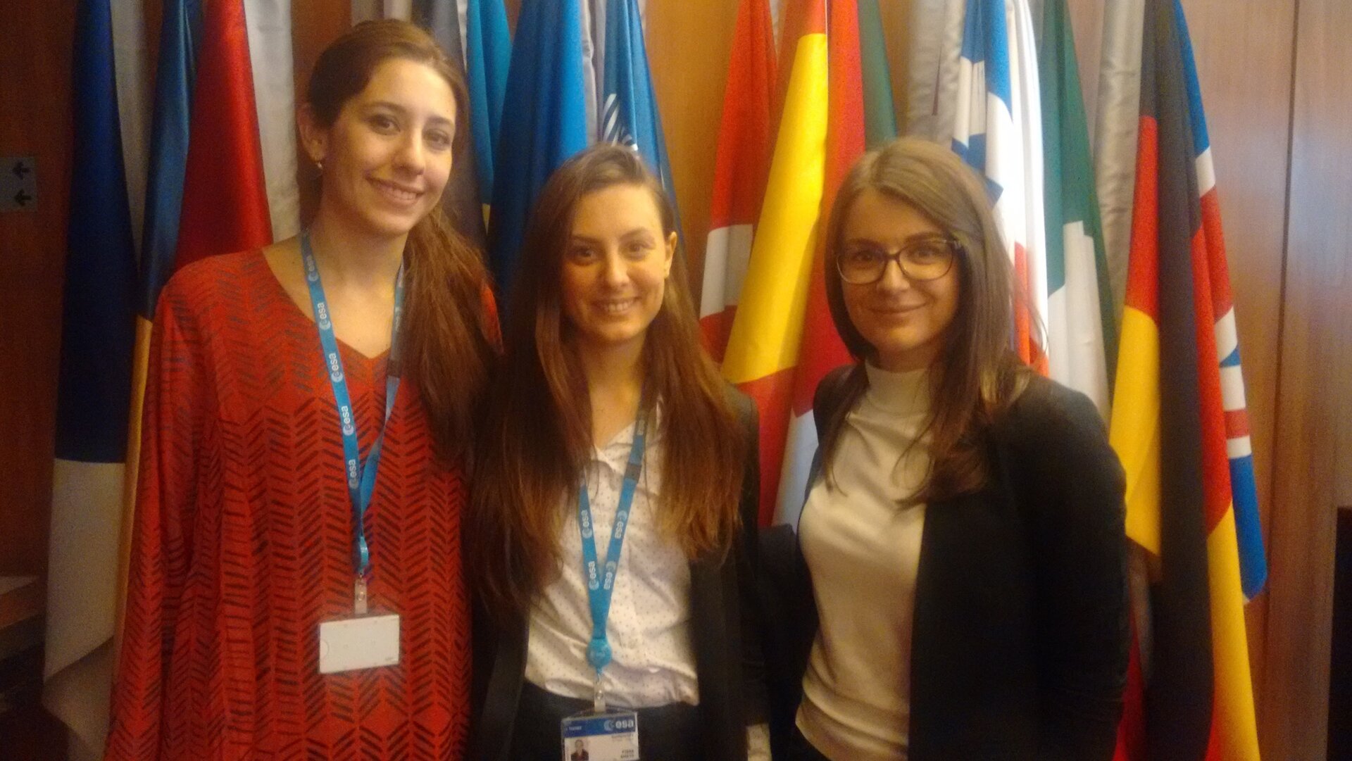 Piera Amato, Beatriz Pisoni Barba and Dorina Andoni
