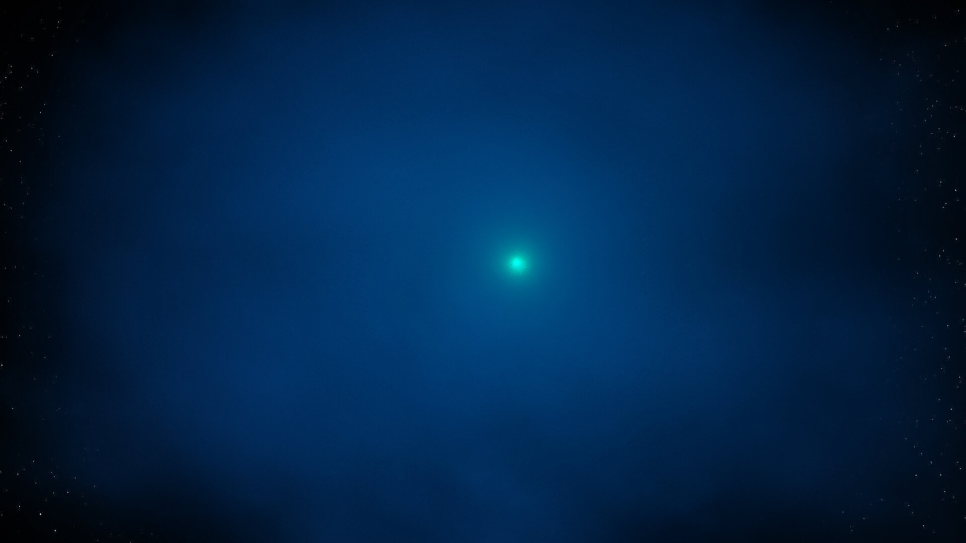 Artist's impression of the protosolar cloud.