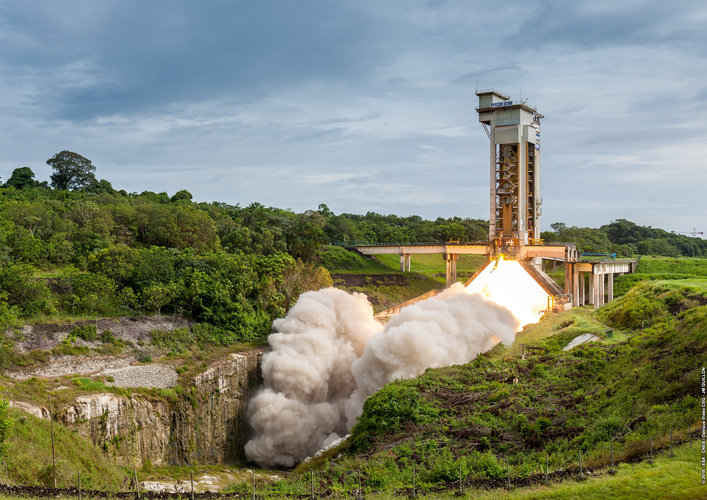 First hot firing of P120C motor for Vega-C and Ariane 6