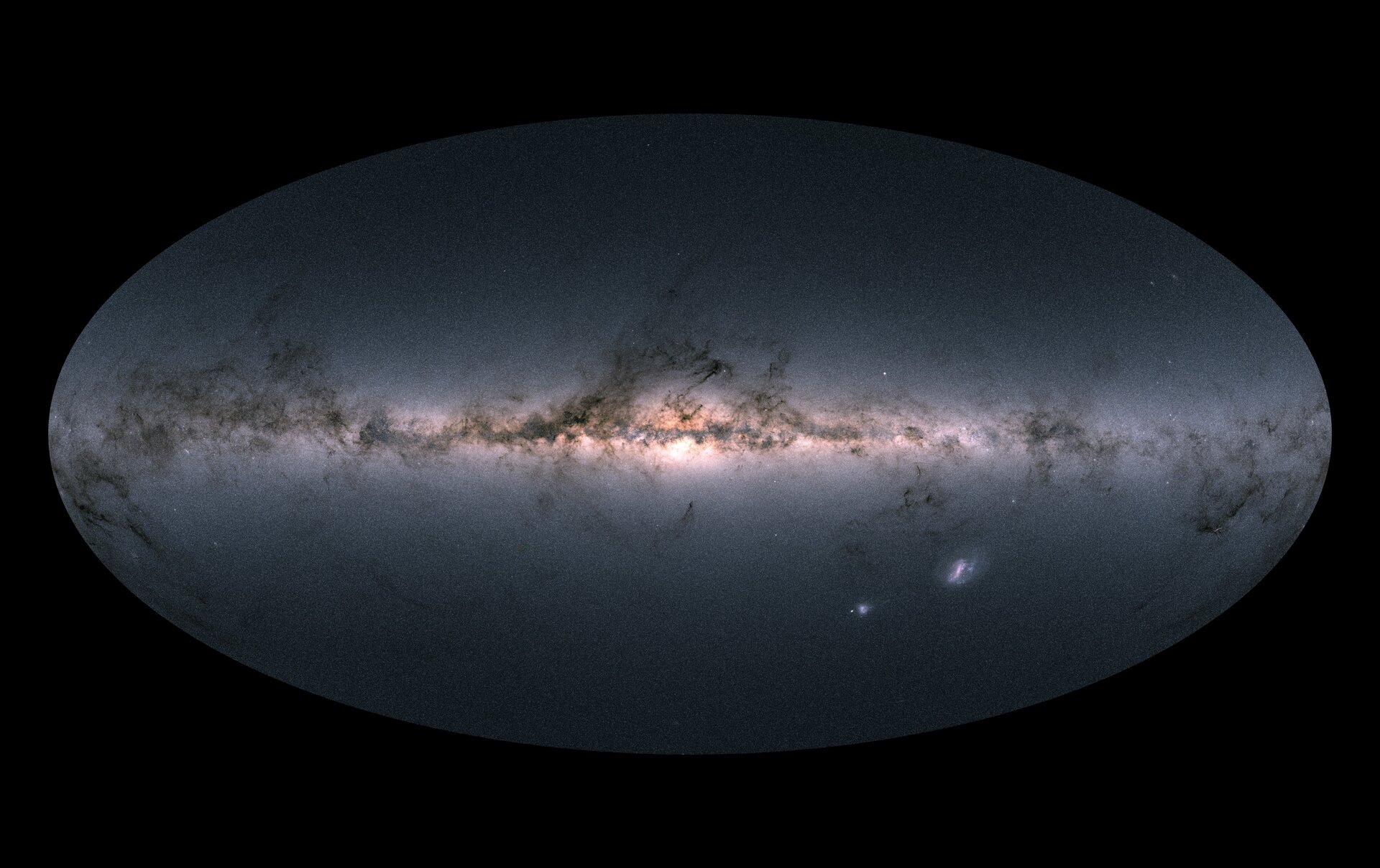 map of known galaxies