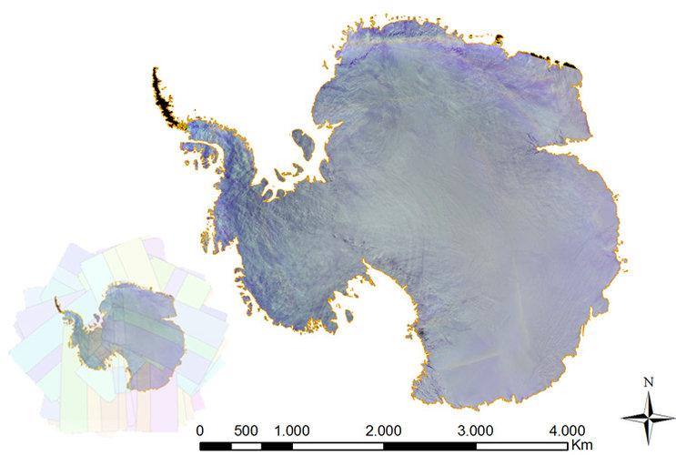 Proba-V Antarctic survey