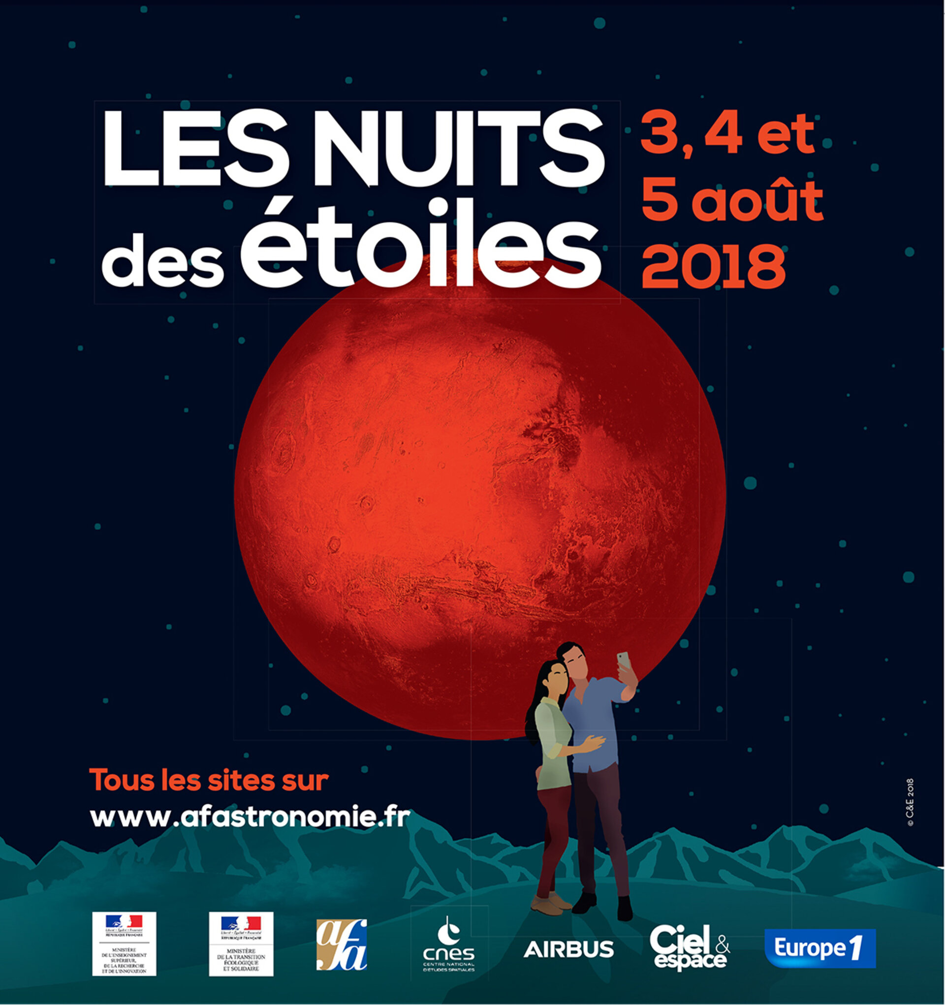 Esa 3 5 Août 2018 Nuits Des étoiles Les Manifestations