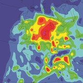 Nitrogen dioxide pollution mapped / Sentinel-5P / Copernicus ...