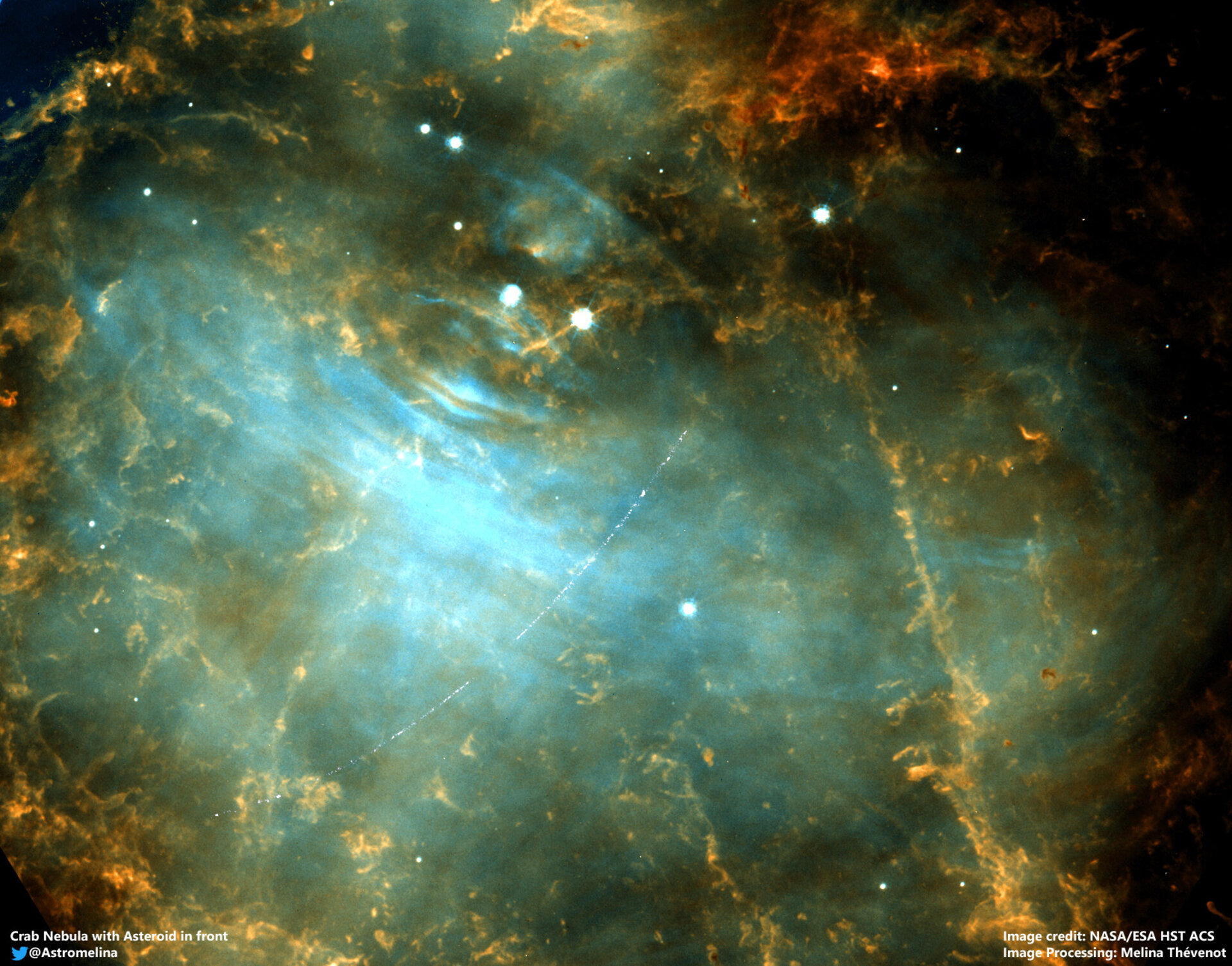 what planets are in crab nebula