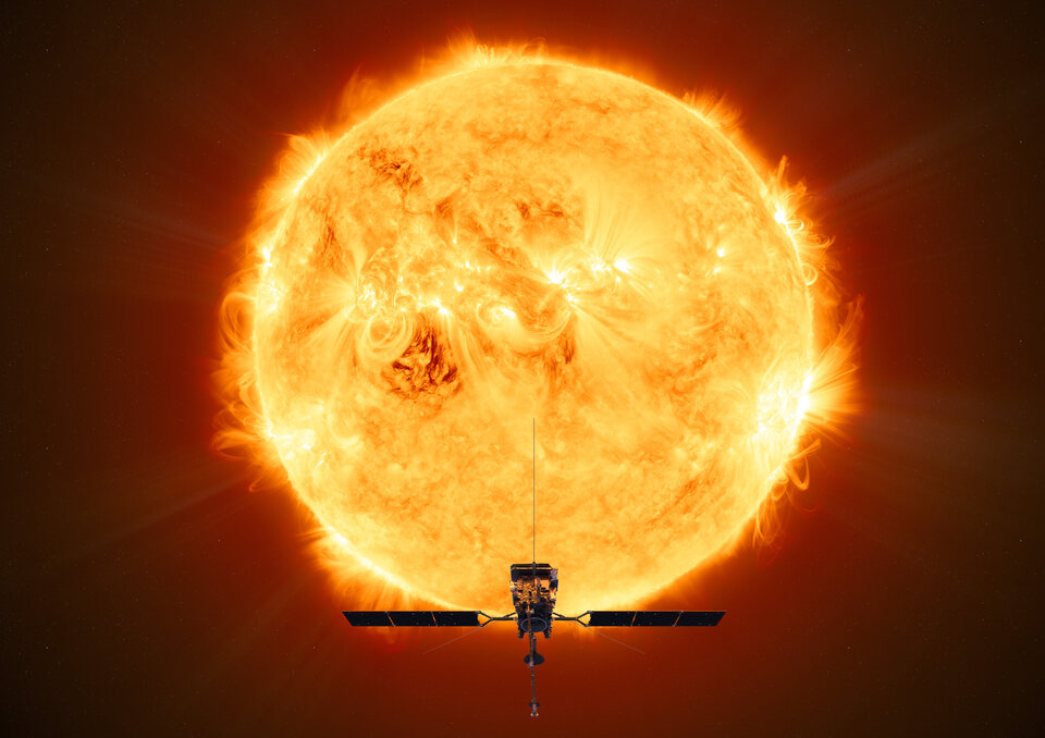 Vue d'artiste de Solar Orbiter