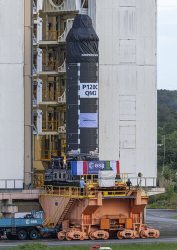 P120C motor for Ariane 6 transfer to test stand