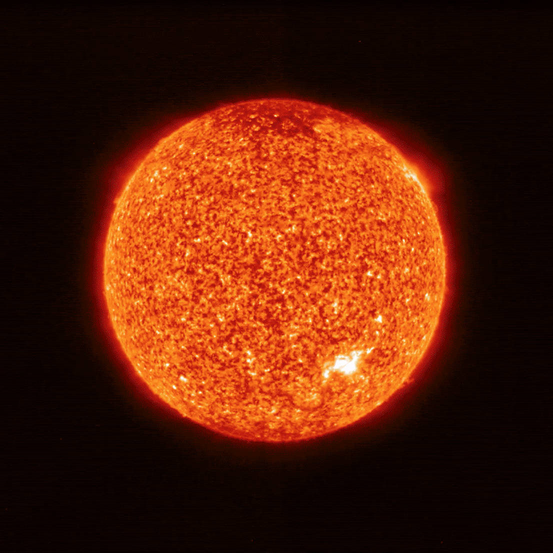 views gallery the Solar first Sun: - image Orbiter\'s ESA of