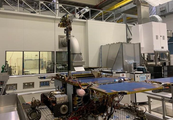 ExoMars rover ground test model