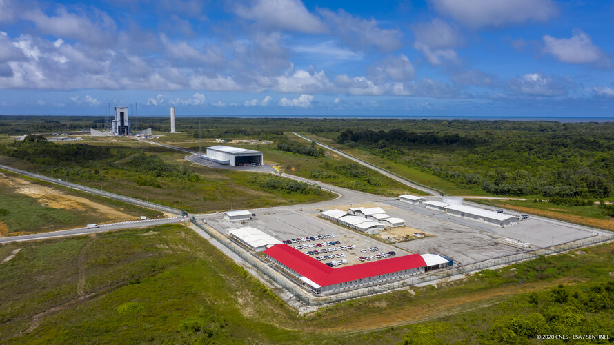 Ariane 6 launch complex at Europe's Spaceport