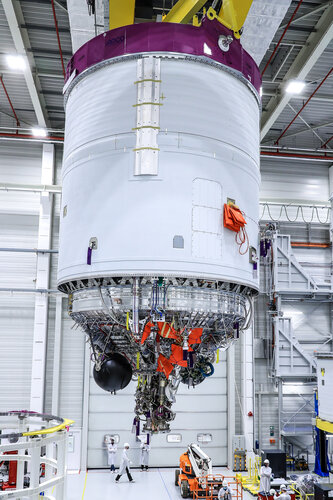 Ariane 6 complete upper stage