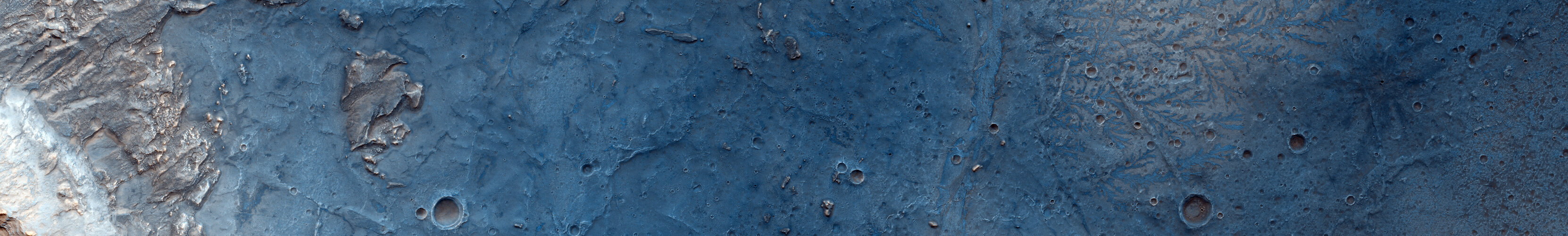 Crater floor ‘veins’ 