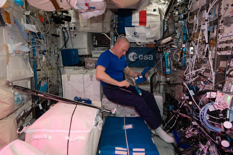 Oleg working on PK-4