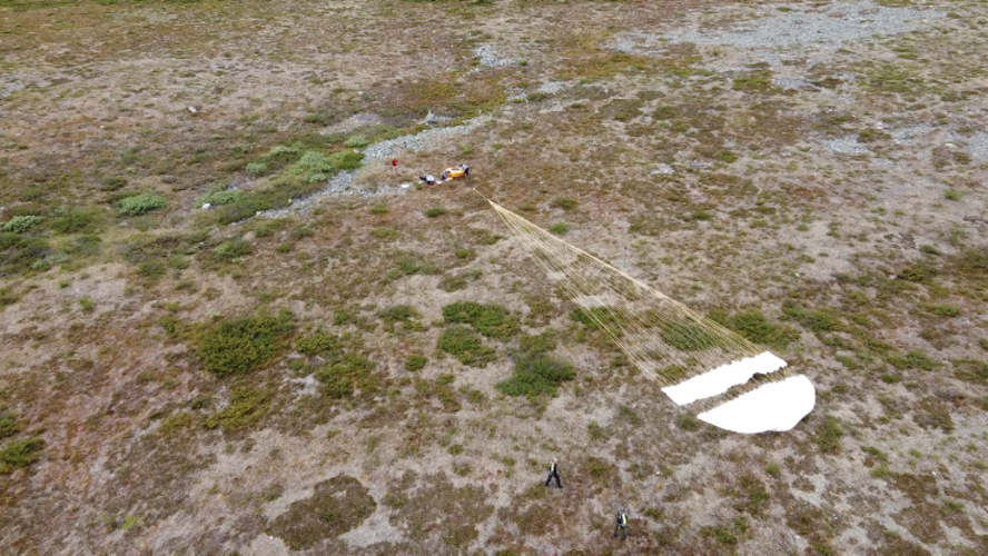 ExoMars parachute testing in Kiruna