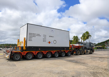 First Vega-C rocket stages reach Europe’s Spaceport in French Guiana