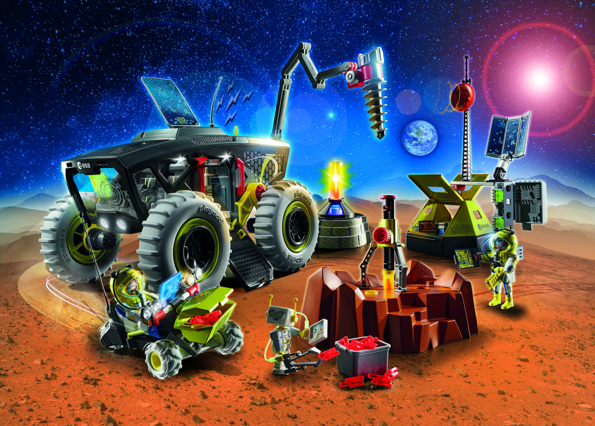 Playmobil - Mars Mission Play Box