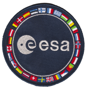 The 2022 update of the official ESA astronaut patch