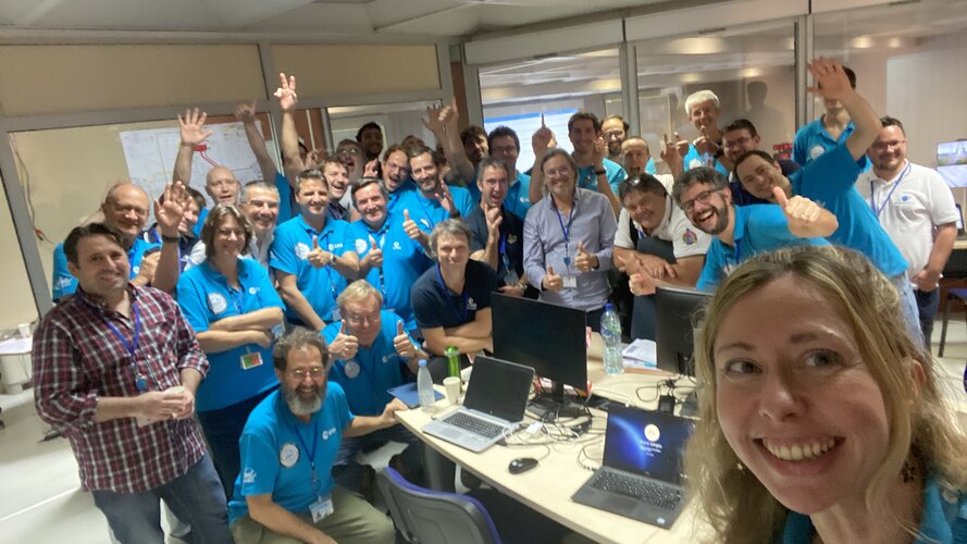 Ariane 6 team after combined tests