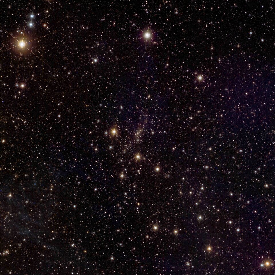 Nouvelle image d'Euclid de l’amas de galaxies Abell 2390