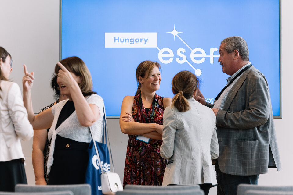 Teachers who have already participated in the trainings organised by ESERO Hungary attended the event