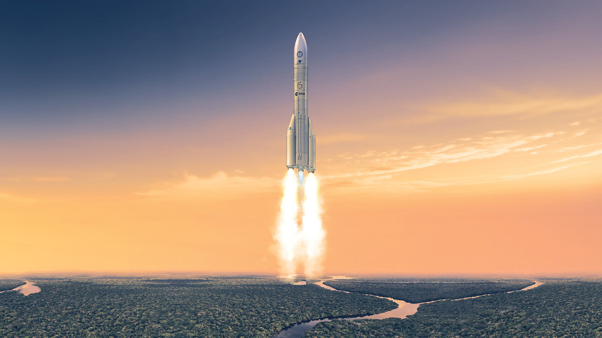 O lançamento inaugural do Ariane 6 está agendado para 9 de julho