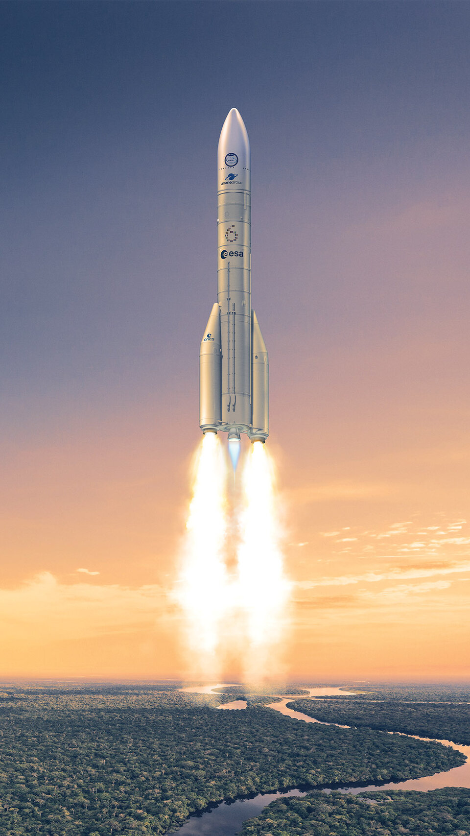 Ariane 6 key visual