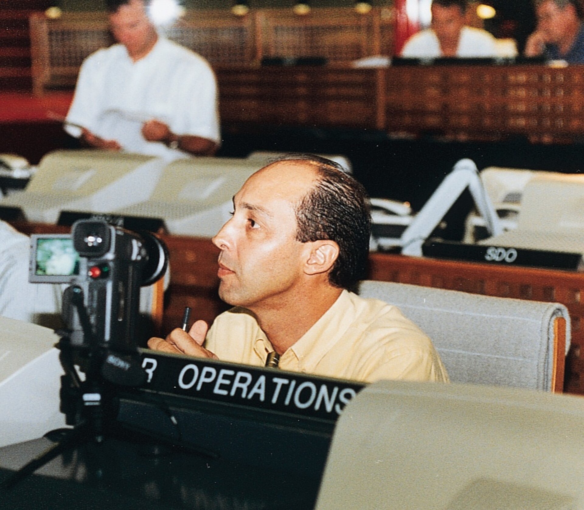 Julio serving as DDO, Directeur des Opérations, for Ariane 502