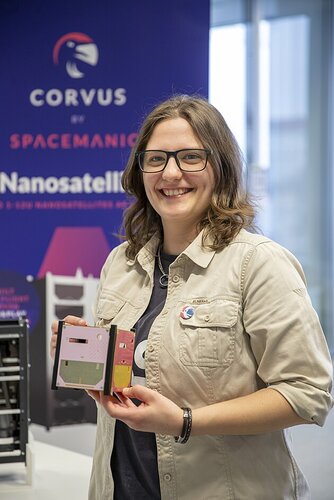  Natália Gogolová, mechanical engineer at Spacemanic