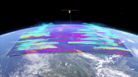 Arctic Weather Satellite scanning for temperature and humidity