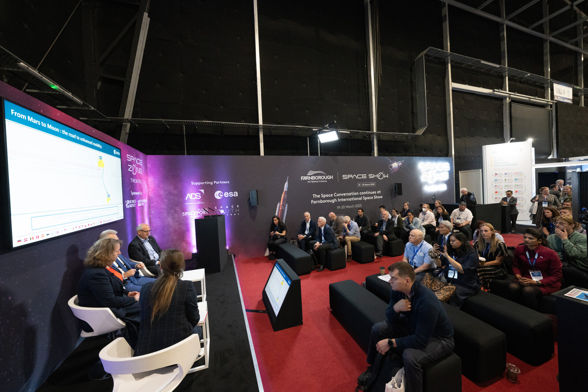 Panel discussion 'Mars to Moon exploration – the road to enhanced mobility'