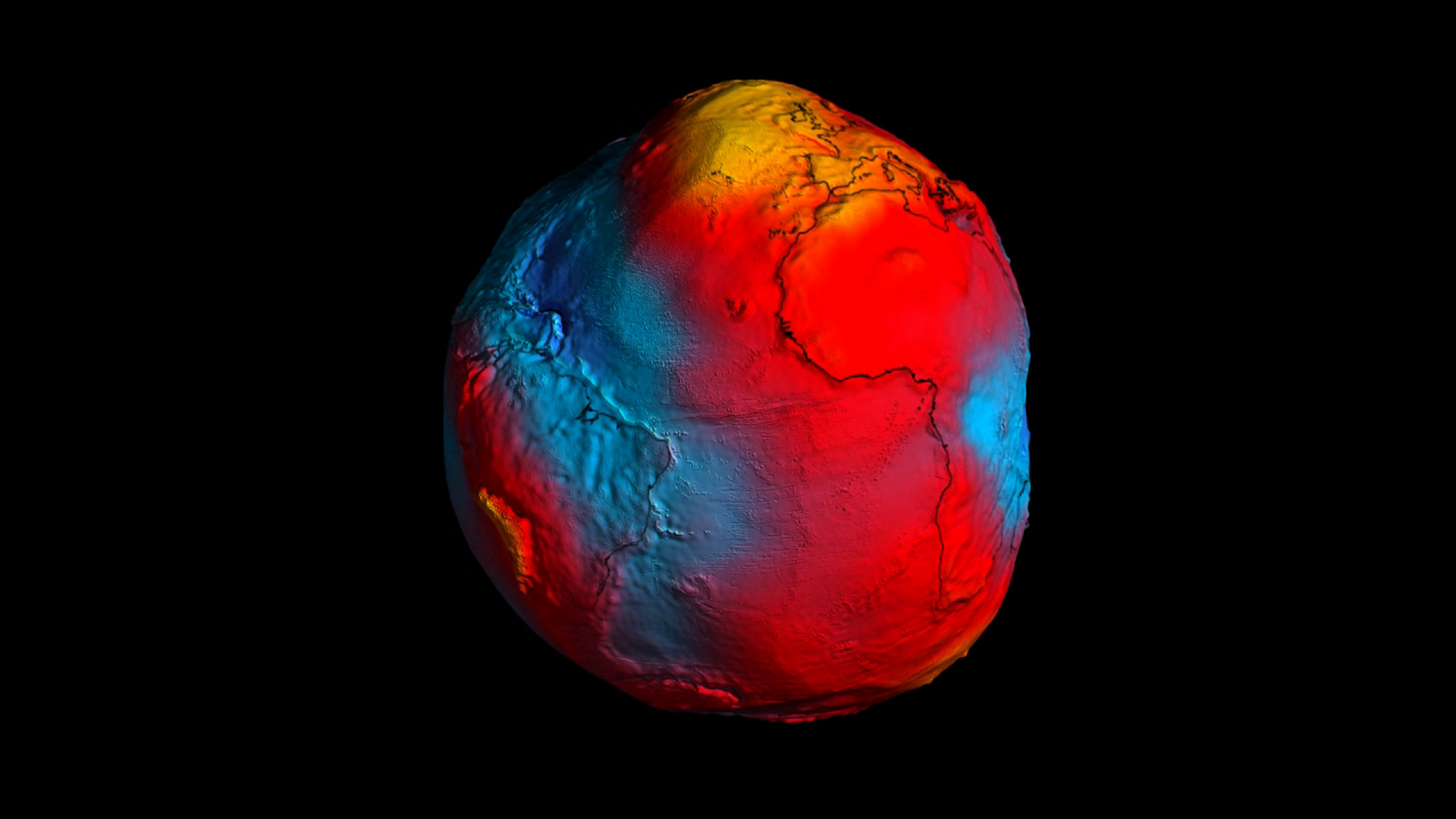 ESA - Earth's gravity revealed in unprecedented detail